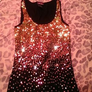 Blinged out cami