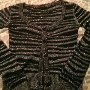 Black/Silver sweater