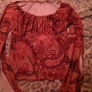 Boho inspired top