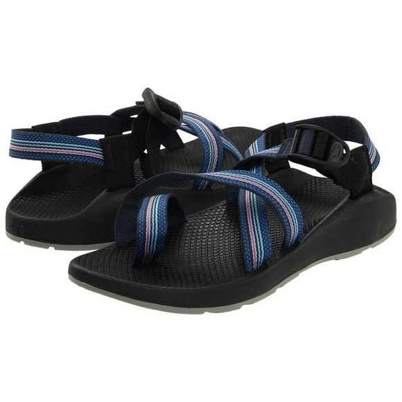 Blue with Pink Detailed Chacos Size 8W