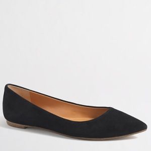 J. Crew suede Amelia flats - brand new
