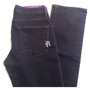 Rich & Skinny Sleek Black Jeans