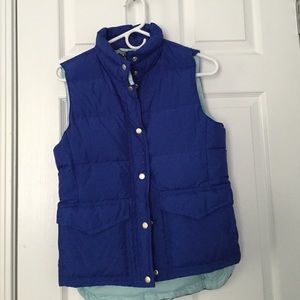 J Crew Puffer Down vest