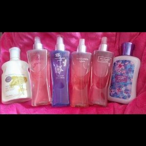 Bath and body works perfumes and lotions