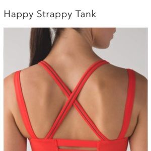 Reserved Lulu strap tank