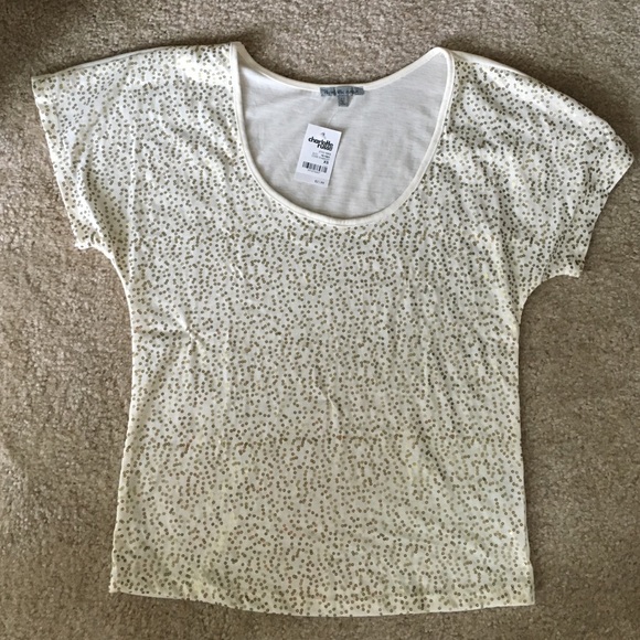 Charlotte Russe Sequin Shirt