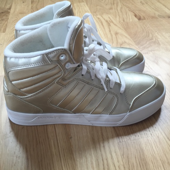 adidas Shoes Adidas Neo Raleigh Gold Hightop Sneaker 8