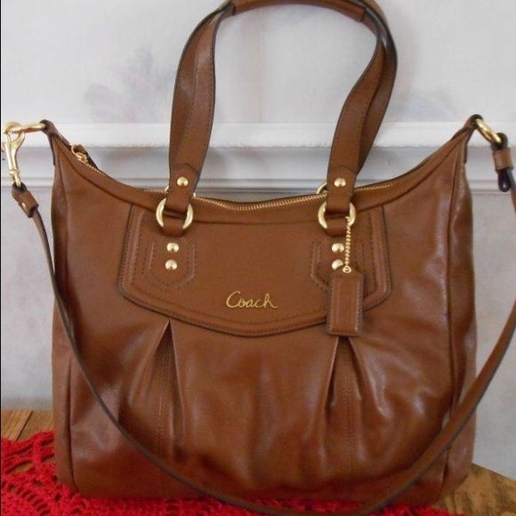Coach Ashley saddle satchel