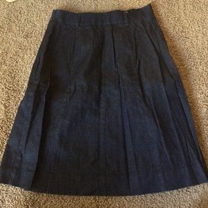 Denim skirt