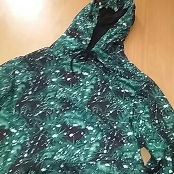 Mens Marijuana Pullover-Hoodie
