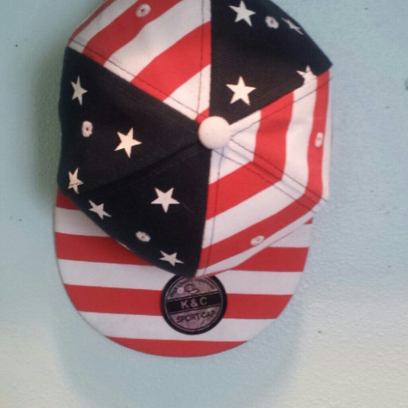 American flag snapback