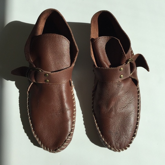 Brown Bohemian Booties