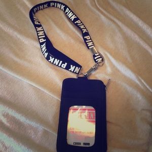 Victoria's Secret photo ID lanyard