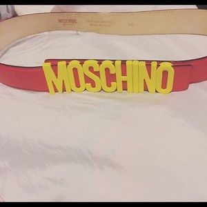 Womens moschino belt
