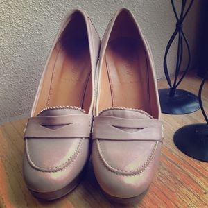[J Crew] Biella high heeled loafer