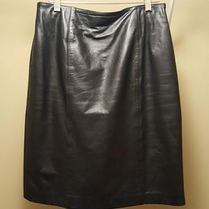 Vintage  First Issue Leather Skirt