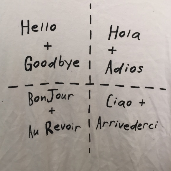 Hello+Goodbye pale pink top 💁🏼 - Picture 2 of 2