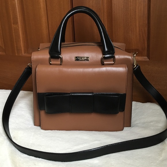 Kate Spade Bow Bridge Little Kennedy Leather Purse