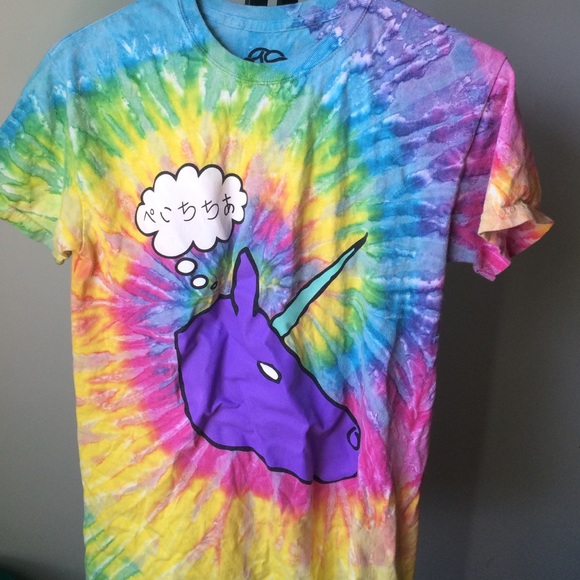 Unicorn Tie Dye Tee