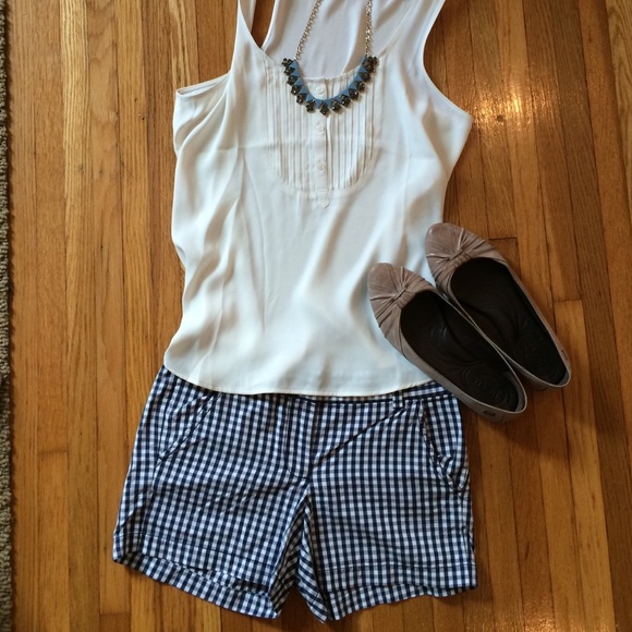 JCrew Gingham Shorts