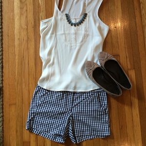 JCrew Gingham Shorts