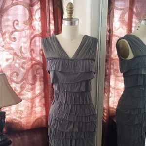 A Thousand Tiers, Jersey Ruffle Dress