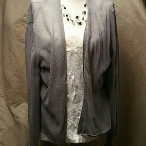 Never worn... Simply Vera Wang Sheer Cardigan