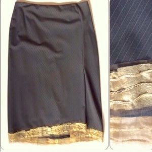 Beautiful long French skirt new.