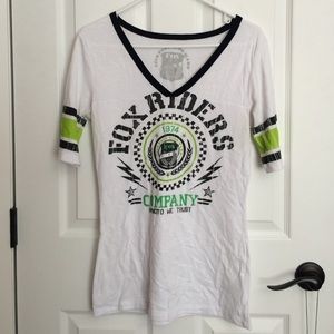 Fox Football Style Tee