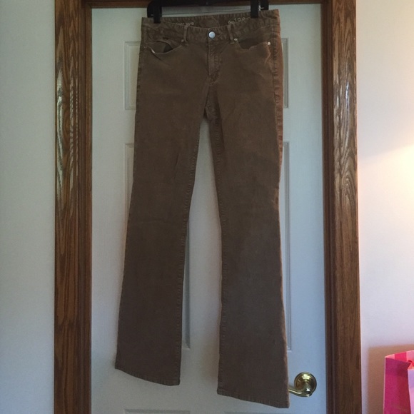 Tan corduroy pants