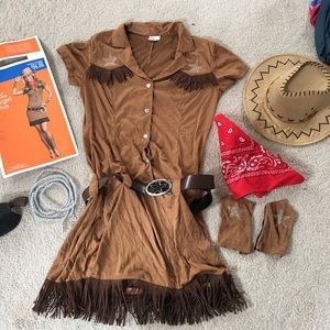 Women's Large Cowgirl Costume
