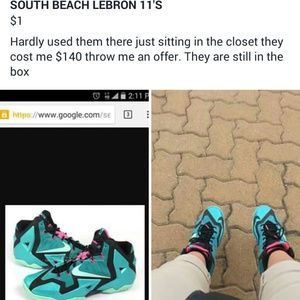 South beach lebrons