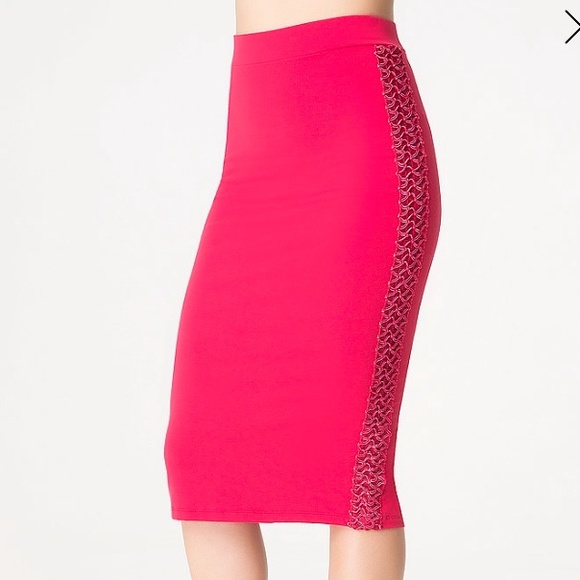 Beautiful Macrame Detailed Bebe Skirt