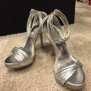 Aldo silver cembura sandals