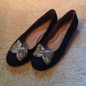 Aerosols black ballet flats