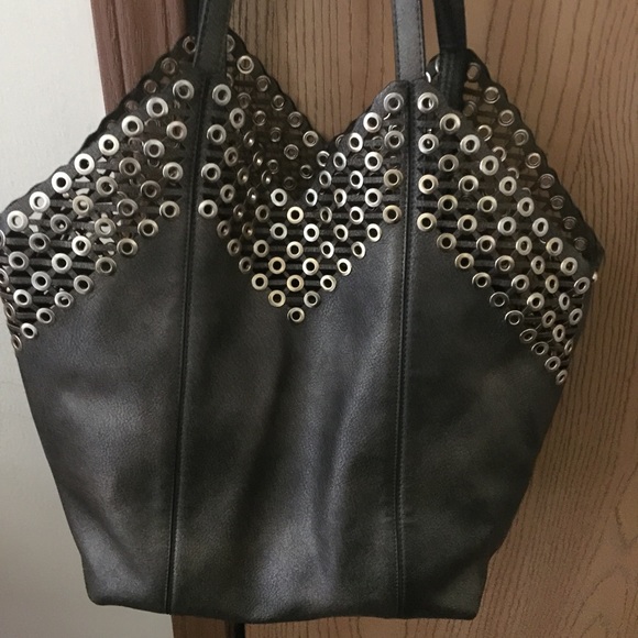 Metallic grey purse - Picture 1 of 2
