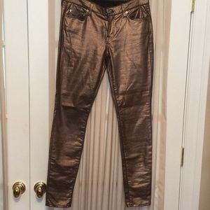 Metallic 7 for All Mankind Jeans