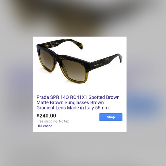 PRADA SUNGLASSES MUST GET