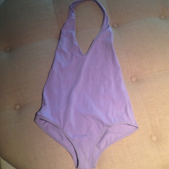 American Apparel Halter Leotard