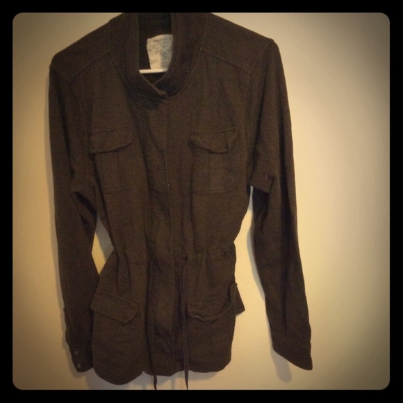 Sonoma chocolate brown zip up.