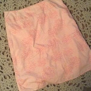 Ladies Cotton Floral Skirt