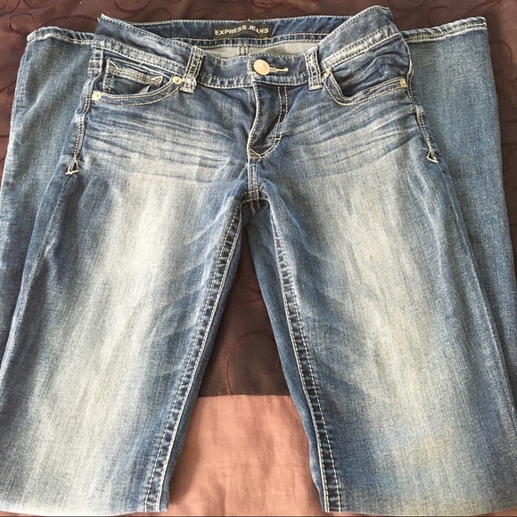 ⬇️ Express Stella Bootcut Jeans - Picture 3 of 4