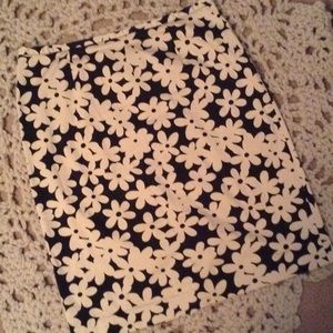 Floral Stretch Skirt