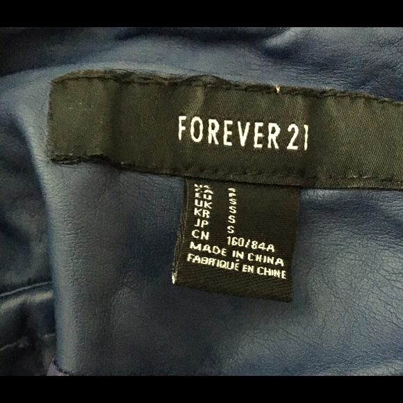 Blue F21 jacket - Picture 3 of 3