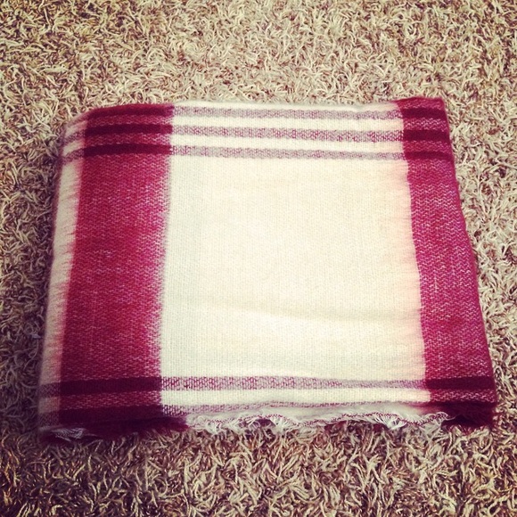 Zara Blanket Checked Scarf