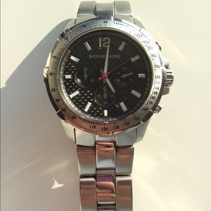 Michael Kors Men's Chronographic Black Dial Watch