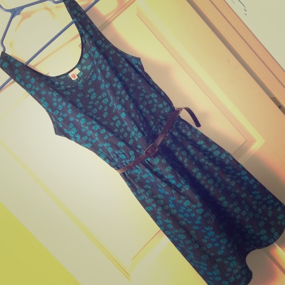 Elephant print dress