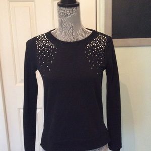 ABERCROMBIE & FITCH Blue sparkly sweater
