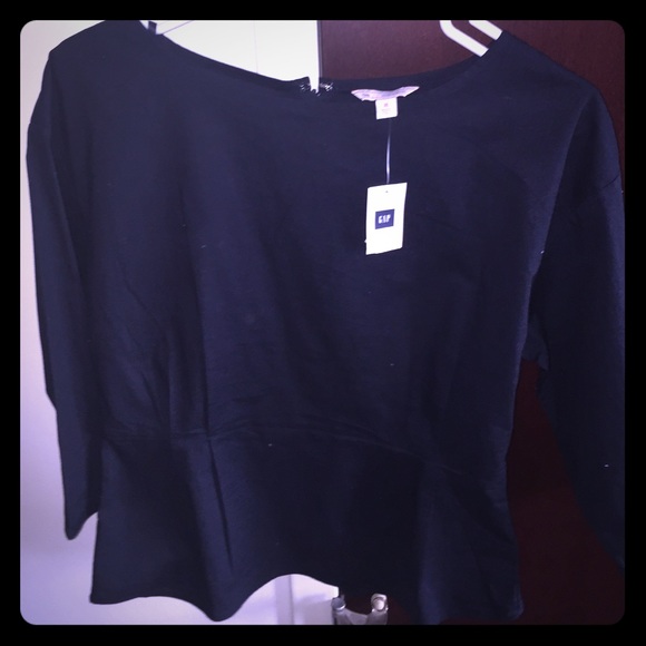 GAP Cotton Peplum Top. ‼️ Never Worn‼️