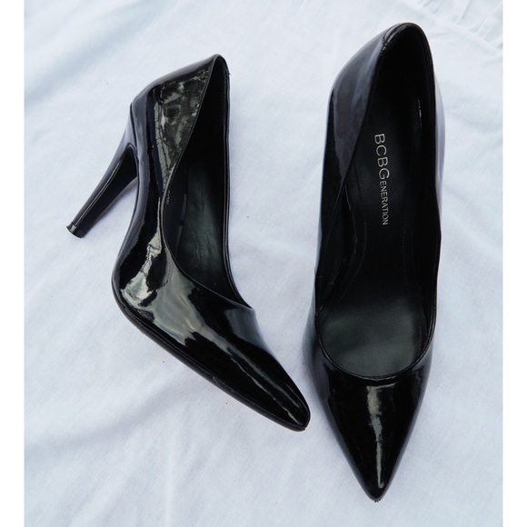 BCBG Generation Patent Leather Pointed-toe Pumps